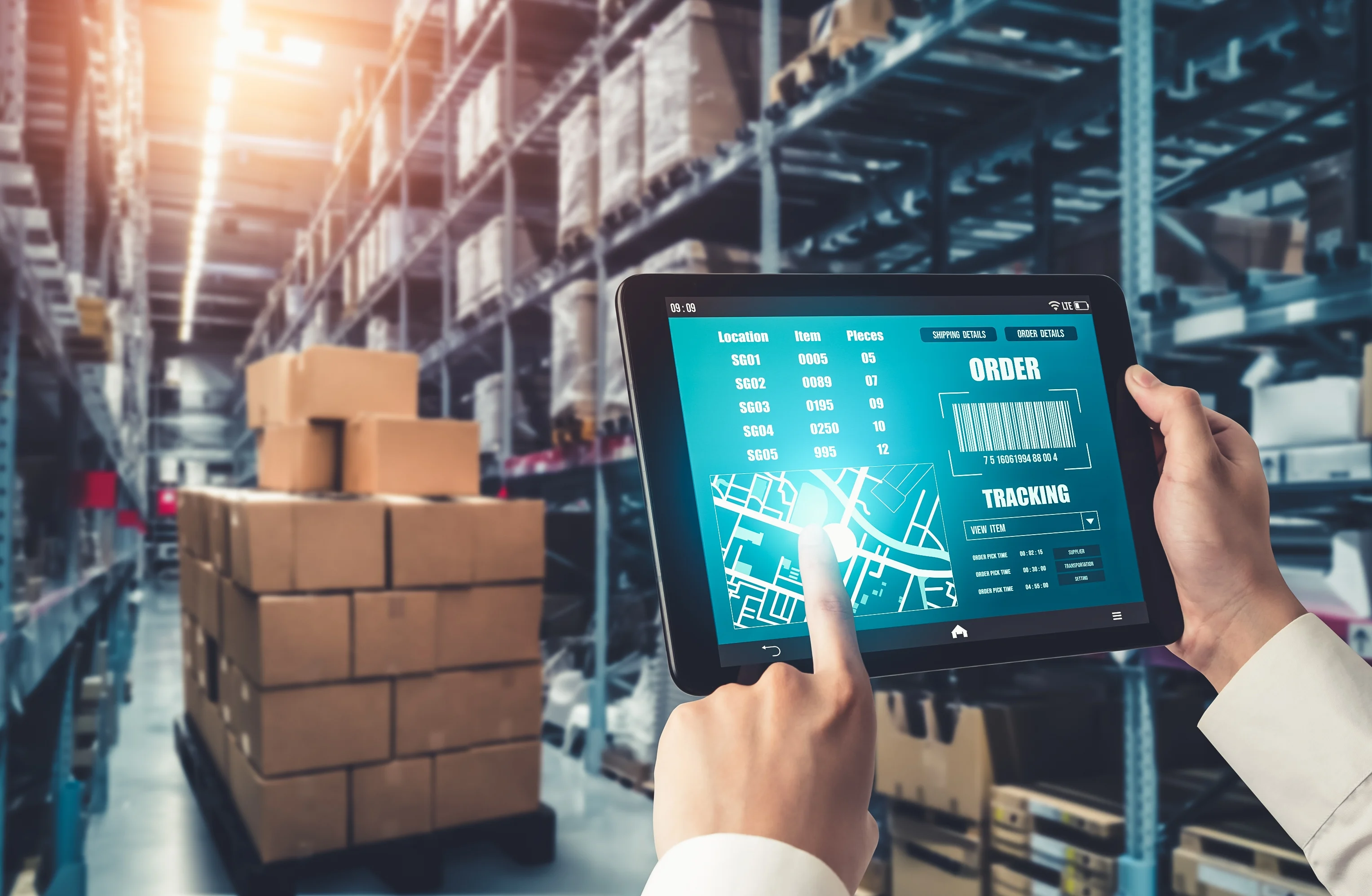 Smart Warehouse and Fleet Management